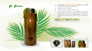 Manufacturers Exporters and Wholesale Suppliers of Bamboo Waterbottle Indore Madhya Pradesh