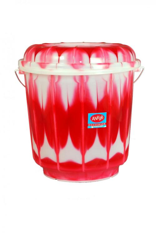 red plastic bucket wholesale