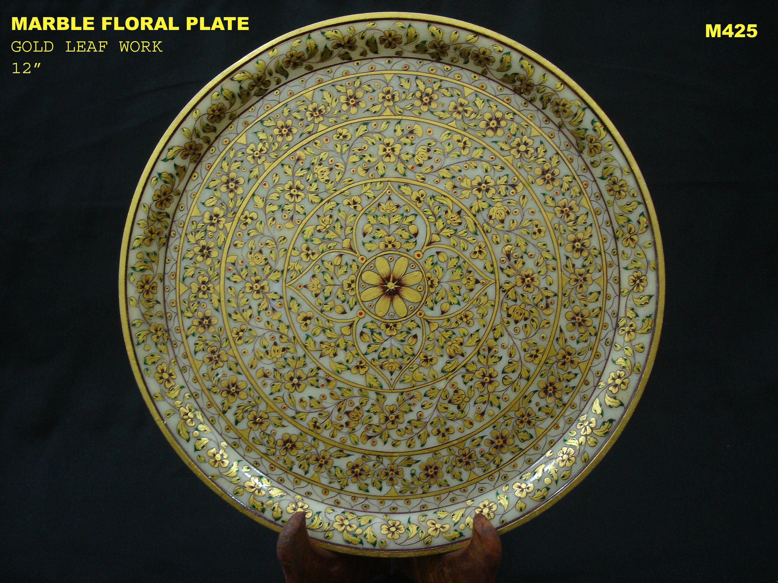 Manufacturers Exporters and Wholesale Suppliers of Marble Plate Jew. Design With Gold Work 01 Jaipur Rajasthan