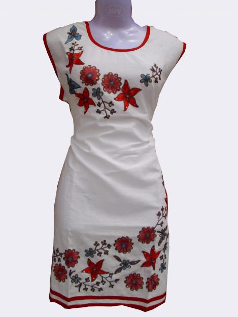 Manufacturers Exporters and Wholesale Suppliers of White Design Kurti New Delhi Delhi