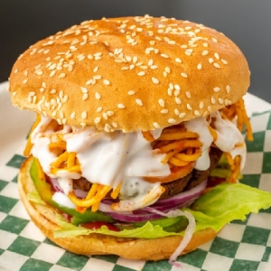 Manufacturers Exporters and Wholesale Suppliers of Noodle Tikki Burger Hamilton 